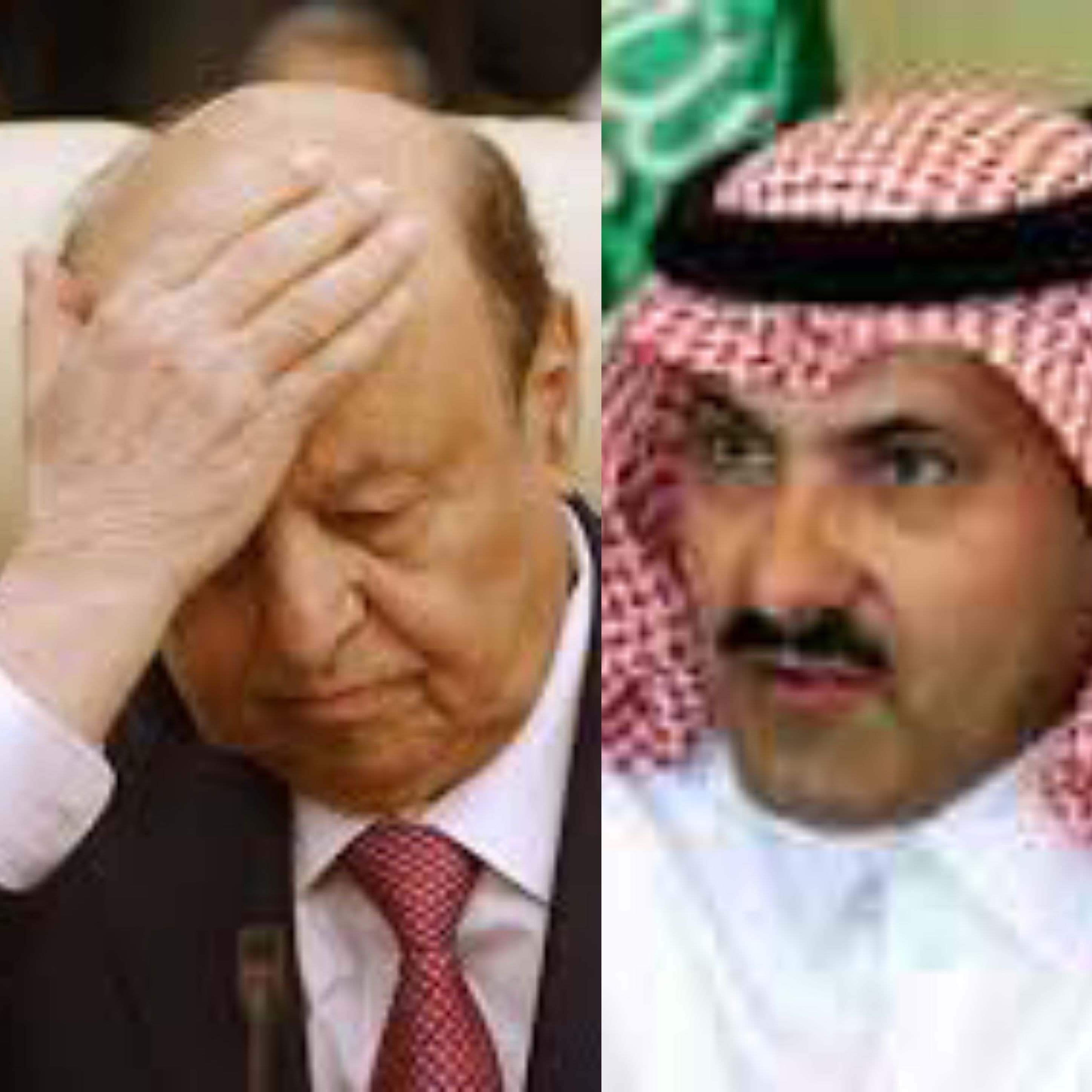 عاجل : وخطير ..السفير السعودي يعتدي على الرئيس هادي ويرميه بهذا الشيء في راسه (تفاصيل) ..!!