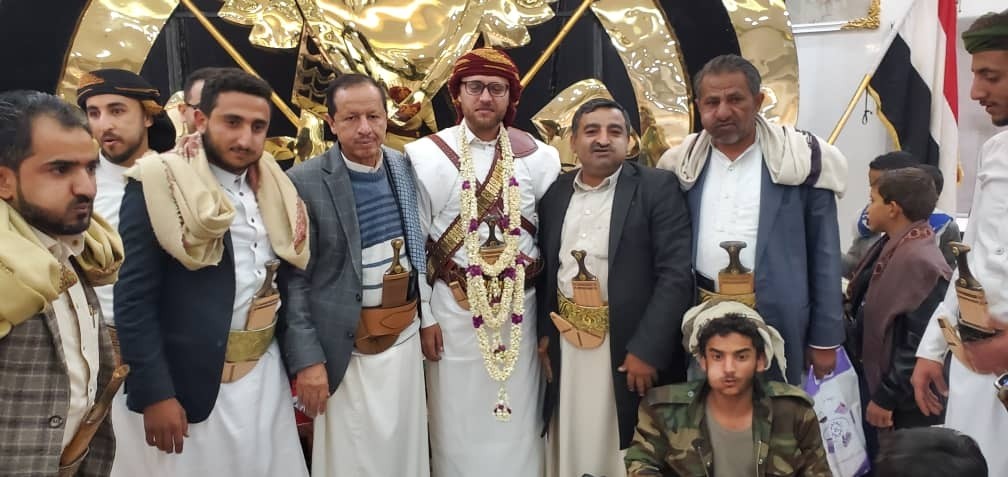 العميد عبدالخالق الاسدي يحتفل بزفاف نجله الدكتور محمد بالعاصمة صنعاء