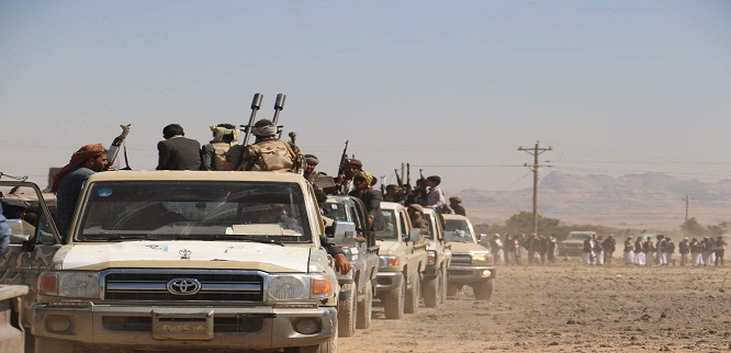 مأرب:قبائل بني نوف تحتجز ثمانية سعوديين وتتوعد بتسليمهم إلى الحوثيين