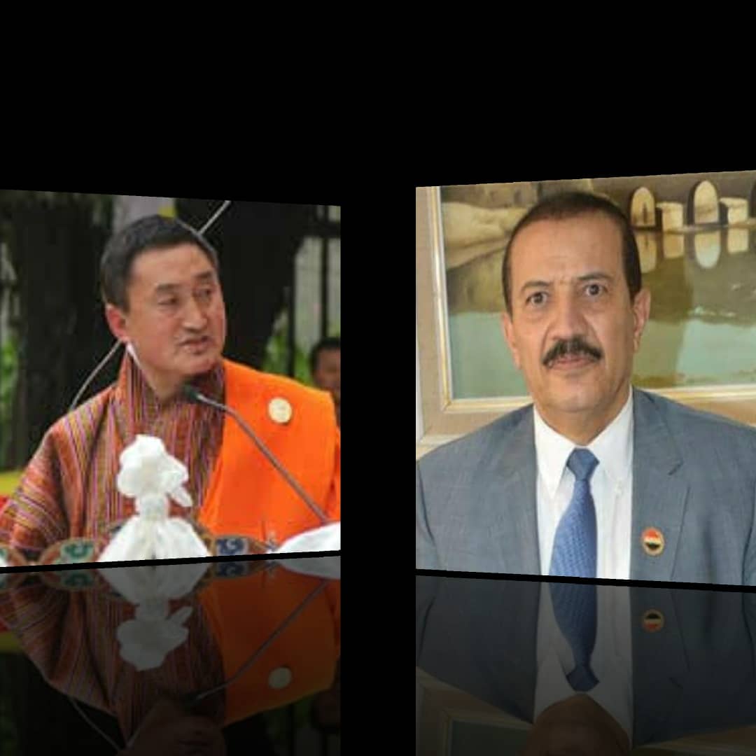وزير الخارجية يهنئ نظيره وزير خارجية مملكة بوتان باليوم الوطني لبلاده.