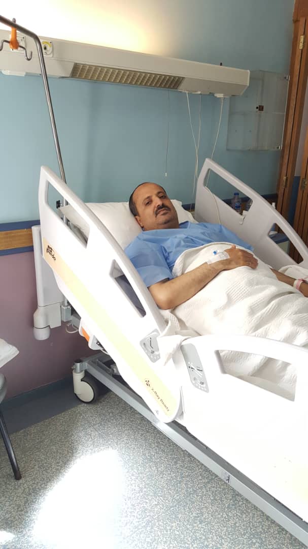 الشيخ ناصر الخضر السوادي يخضع اليوم في القاهرة لعملية جراحية ثانية خلال اسبوعين