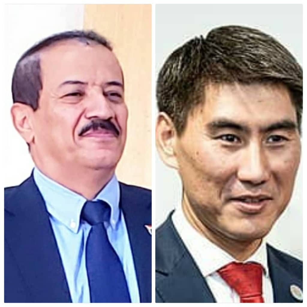 وزير الخارجية يهنئ نظيره وزير خارجية قيرغيزستان باليوم الوطني لبلاده
